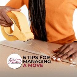 6 Tips For Managing A Move